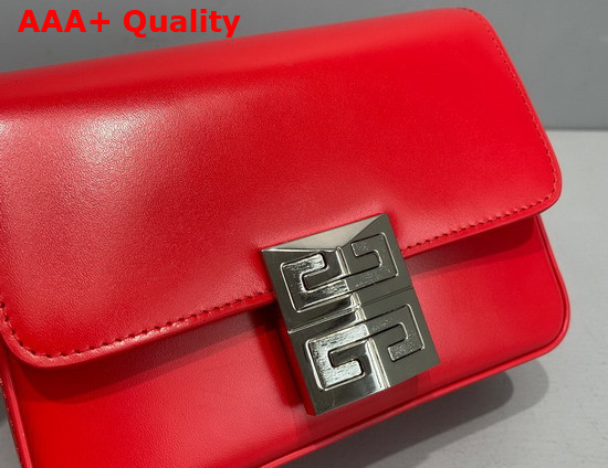 Givenchy Small 4G Bag in Red Box Leather Replica