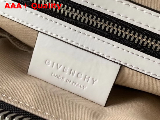 Givenchy Small Antigona Bag in White Patent Leather Replica