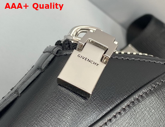 Givenchy Small Antigona Crossbody Bag in Black Box Leather Replica