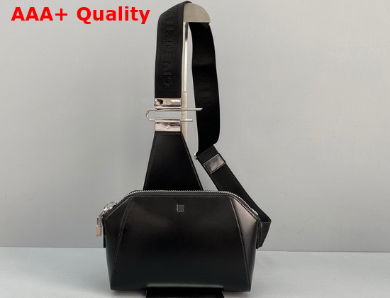 Givenchy Small Antigona Crossbody Bag in Black Box Leather Replica