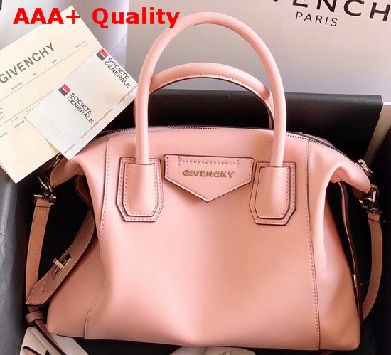 Givenchy Small Antigona Soft Bag in Pink Smooth Leather Replica