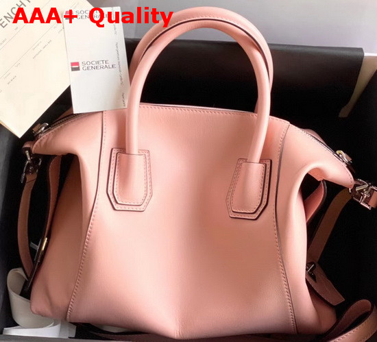 Givenchy Small Antigona Soft Bag in Pink Smooth Leather Replica