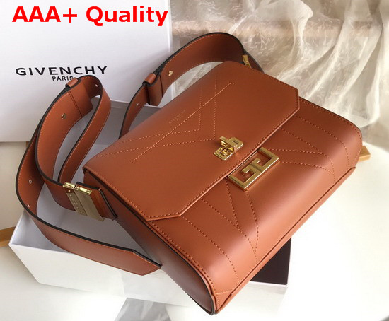 Givenchy Small Eden Bag in Brwon Smooth Leather Replica