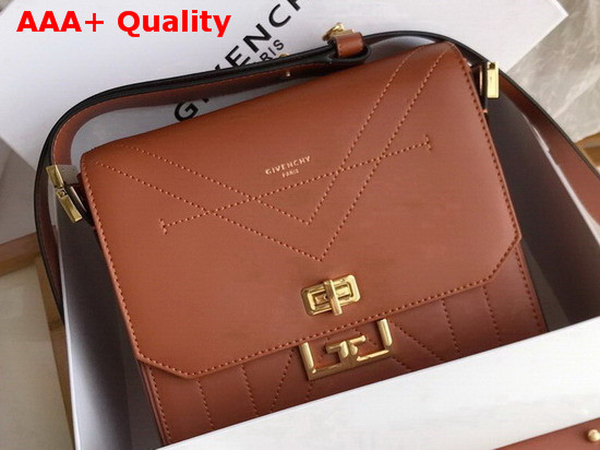 Givenchy Small Eden Bag in Brwon Smooth Leather Replica