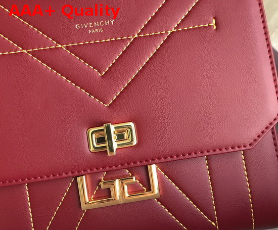 Givenchy Small Eden Bag in Red Smooth Leather Replica