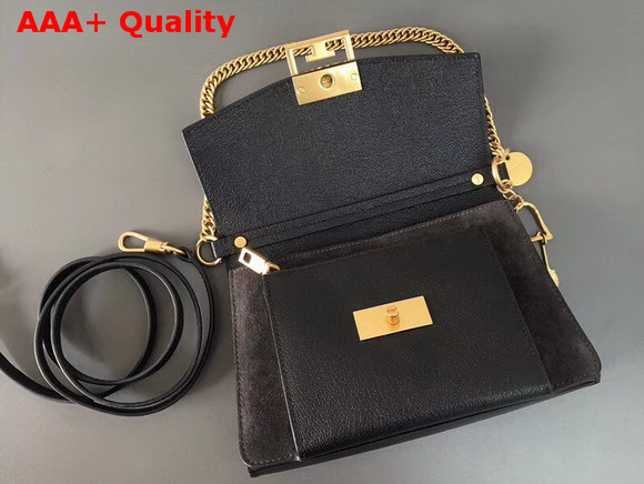 Givenchy Small GV3 Bag in Black Leather and Suede Replica