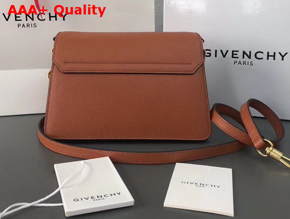 Givenchy Small GV3 Bag in Leather and Suede Chestnut Replica