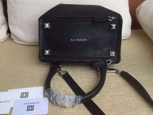 Givenchy Small Pandora Bag in Black Goatskin with Metal Studs for Sale