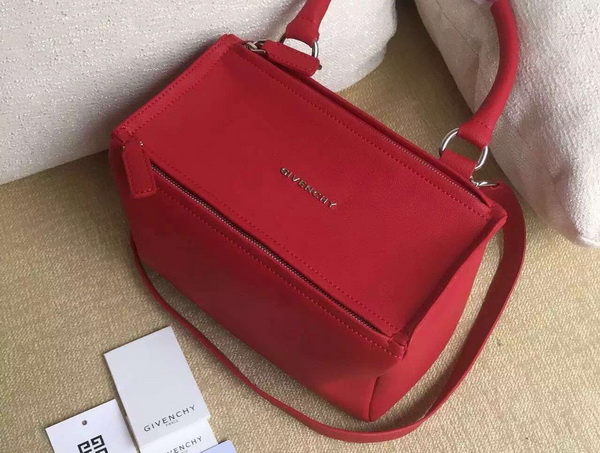 Givenchy Small Pandora Bag in Red Goatskin for Sale