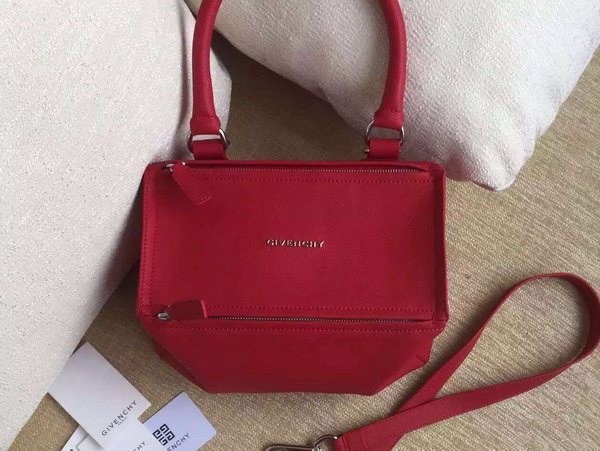 Givenchy Small Pandora Bag in Red Goatskin for Sale