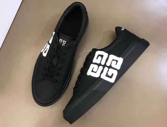 Givenchy Sneakers City Sport in 4G Print Leather Black Replica