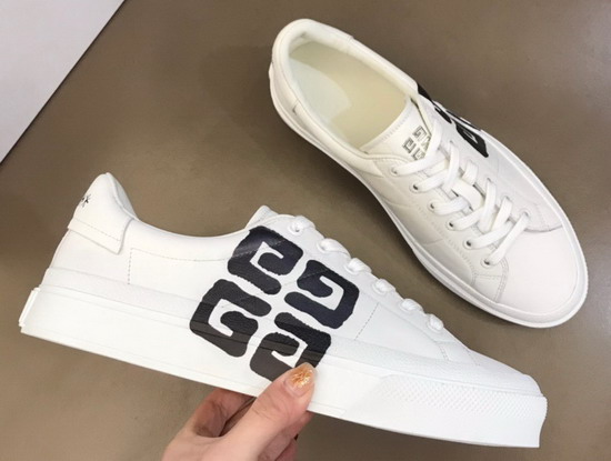 Givenchy Sneakers City Sport in 4G Print Leather White Replica