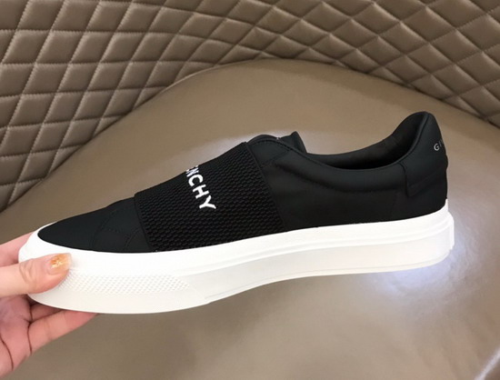 Givenchy Sneakers City Sport in Leather with Givenchy Webbing Black Replica