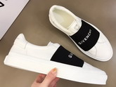 Givenchy Sneakers City Sport in Leather with Givenchy Webbing White Replica