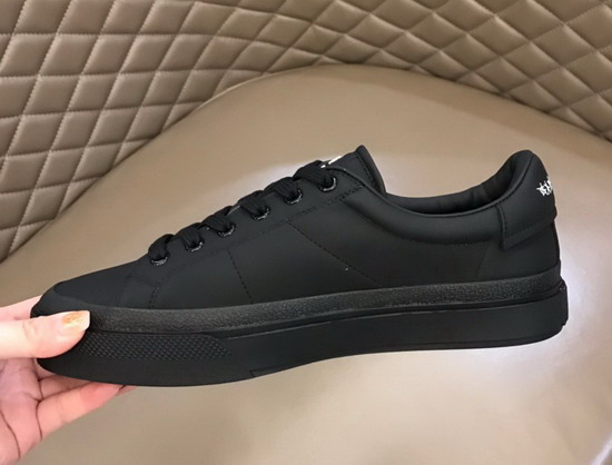 Givenchy Sneakers City Sport in Leather with Tag Effect Dog Print Black Replica