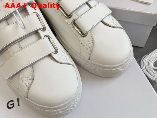 Givenchy Sneakers in Leather with Velcro White Replica