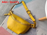 Givenchy Whip Chained Belt Bag in Yellow Smooth Leather Replica