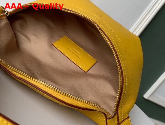 Givenchy Whip Chained Belt Bag in Yellow Smooth Leather Replica