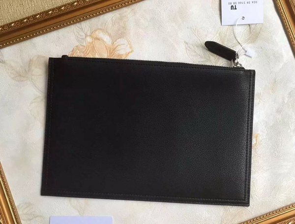 Givenchy Zipped Pouch In Black Real Leather for Sale