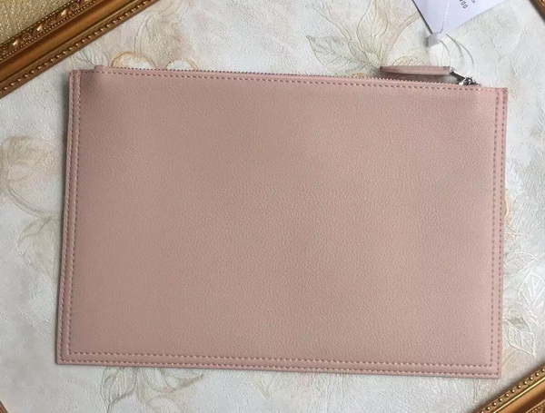 Givenchy Zipped Pouch In Pink Calf Leather for Sale