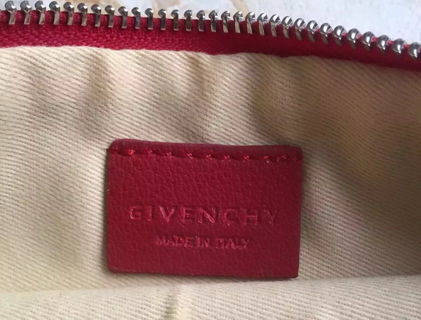 Givenchy Zipped Pouch In Red Leather for Sale