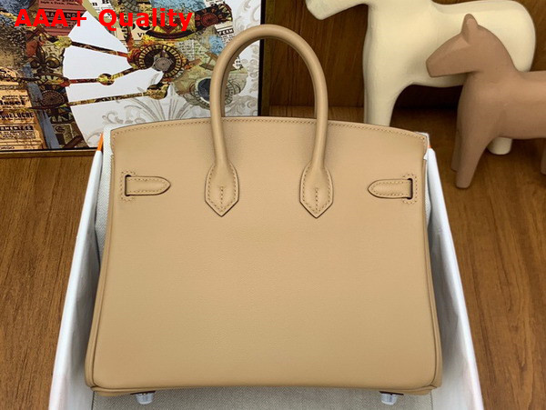 Hermes Birkin 25 Beige Swift Calfskin Replica