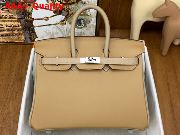 Hermes Birkin 25 Contrast Color Swift Calfskin Replica