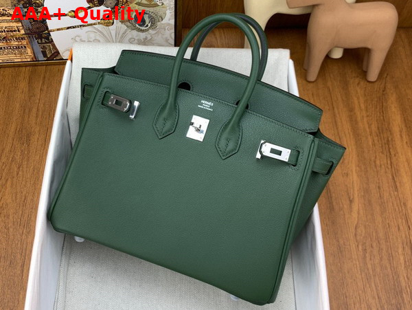 Hermes Birkin 25 Forest Green Swift Calfskin Replica