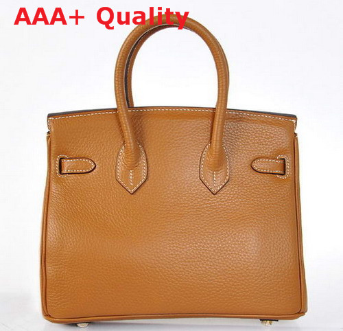 Hermes Birkin 25 Tan Gold Replica