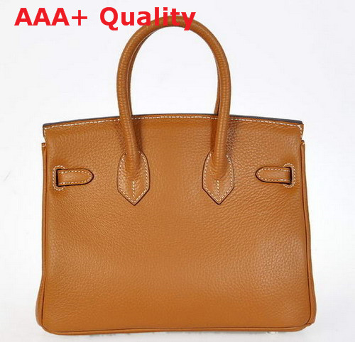 Hermes Birkin 25 in Tan Leather Replica