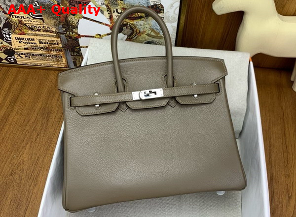 Hermes Birkin 25 in Khaki Green Swift Calfskin Replica