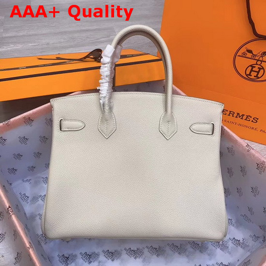 Hermes Birkin 30 Beige Togo Calfskin Replica