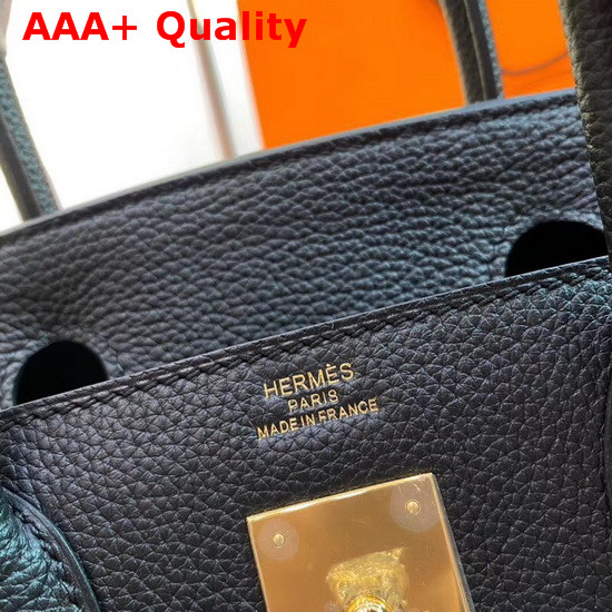 Hermes Birkin 30 Black Togo Calfskin Replica