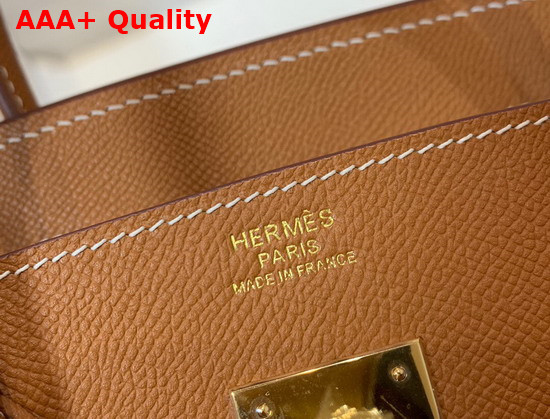 Hermes Birkin 30 Gold Epsom Calfskin Replica