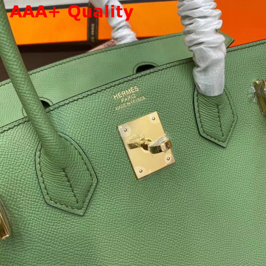 Hermes Birkin 30 Green Epsom Calfskin Replica