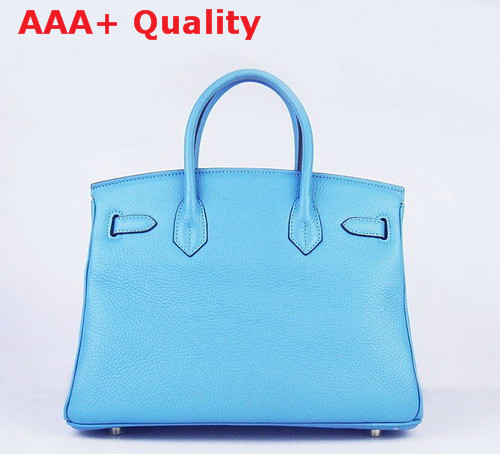 Hermes Birkin 30 Light Blue Replica