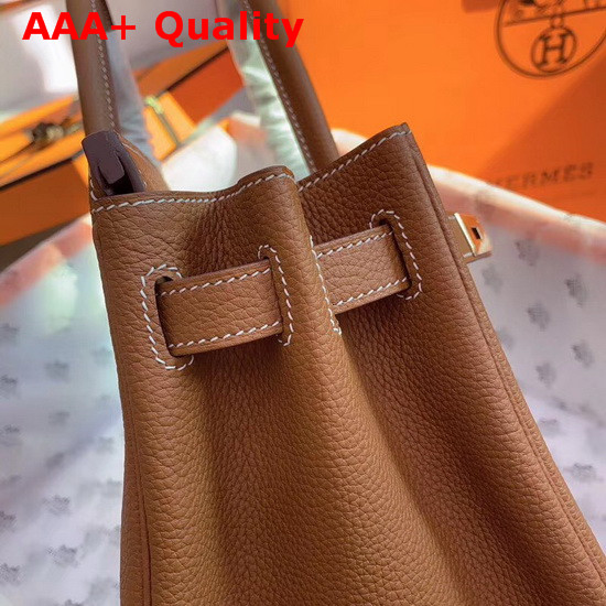 Hermes Birkin 30 Tan Togo Calfskin Replica