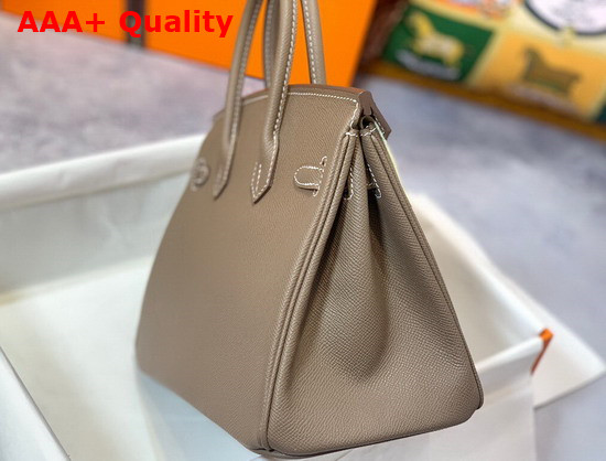 Hermes Birkin 30 Taupe Epsom Calfskin Replica