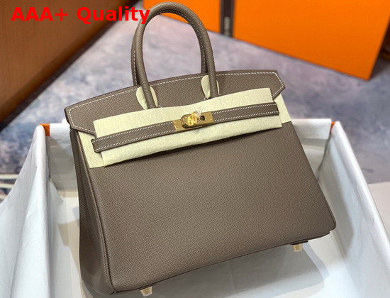 Hermes Birkin 30 Taupe Epsom Calfskin Replica