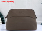 Hermes Bolide Case Medium Model Taupe Canvas Replica