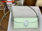 Hermes Chaine d Ancre To Go Wallet in Mint Green Epsom Calfskin Replica