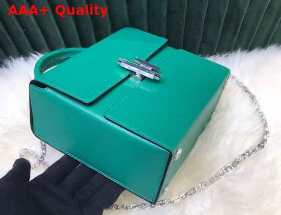 Hermes Cinhetic Bag in Green Goatskin Replica