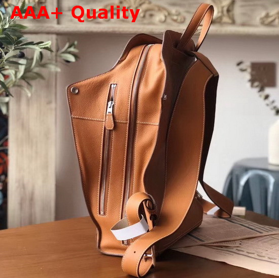 Hermes Cityback 27 Backpack in Gold Taurillon Maurice Leather Replica