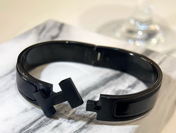 Hermes Clic H Bracelet All Black Replica