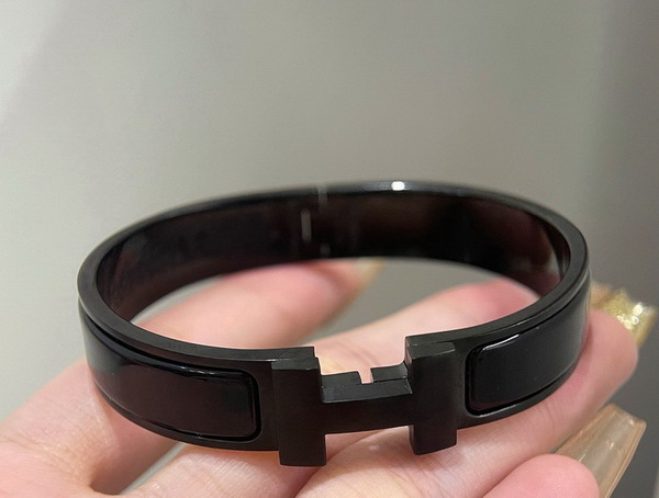 Hermes Clic H Bracelet All Black Replica