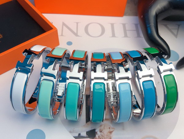 Hermes Clic H Bracelet Bleu Polaire Replica