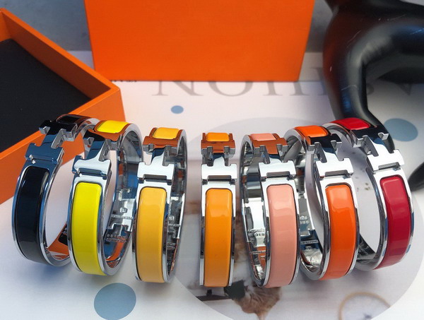 Hermes Clic H Bracelet Orange Replica