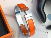 Hermes Clic H Bracelet Orange Replica