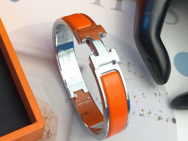 Hermes Clic H Bracelet Orange Replica