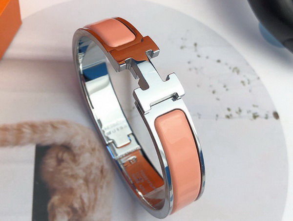 Hermes Clic H Bracelet Rose Florida Replica